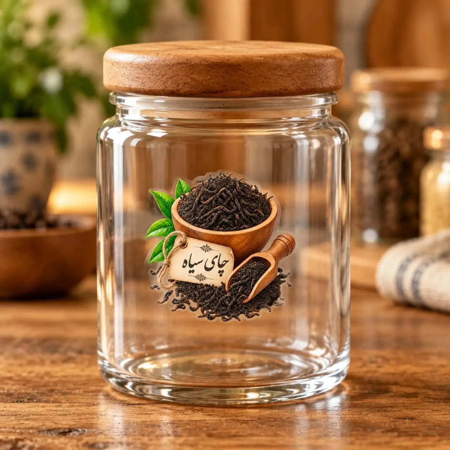 لیبل چای و دمنوش
